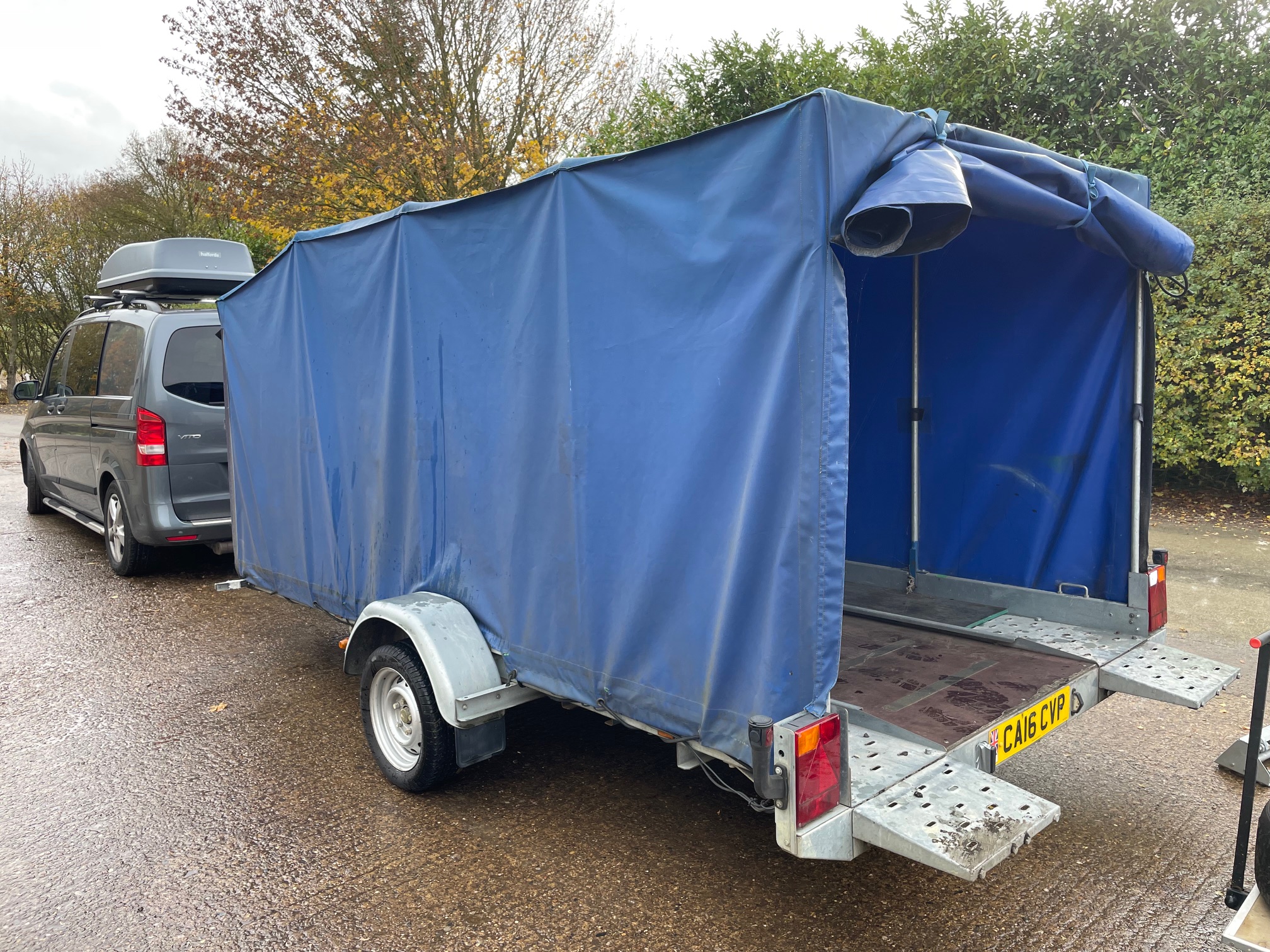 Lider Tilt-bed Car Transporter Trailer Single Axle with spares - £2,200 ono